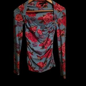 Floral Long Sleeve Top